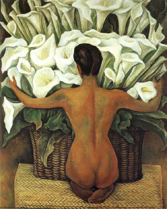 Nude, Diego Rivera